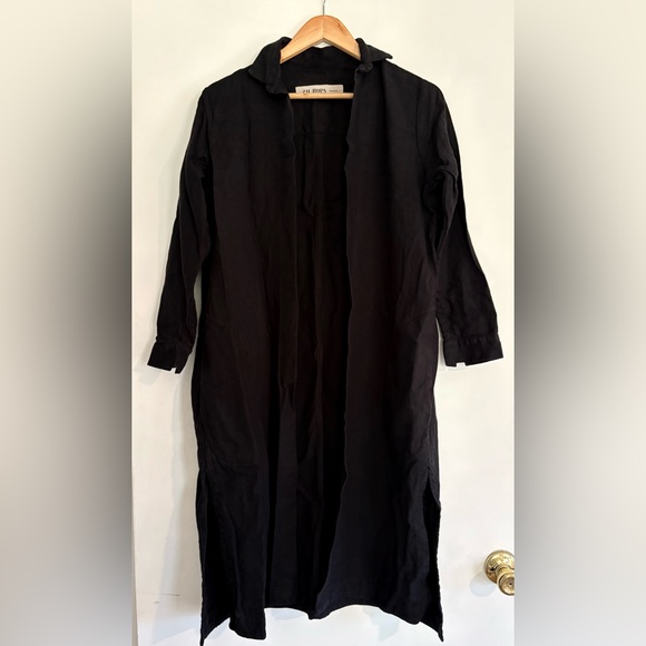 Zii Ropa duster linen coat - Picture 1 of 15